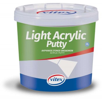 VITEX - Light Acrylic Putty / Ελαφρύς Ακρυλικός Στόκος Οικοδομών 750ml - 01096