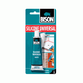 Bison - Σιλικόνη Αντιμουχλική 100% όξινη - Για το μπάνιο και την κουζίνα - Διαφανής 069060002