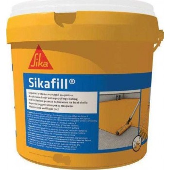 Sika Sikafill 12kg Ελαστική ακρυλική στεγανοποιητική επίστρωση  597584