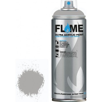 Flame Blue - FB-838 Grey Neutral Spray Paint Matt Finish Grey 400ml - 041838