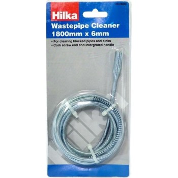 Hilka - Ατσαλίνα Αποχέτευσης 1.8m με Μέγιστο Πάχος Απόφραξης 6mm - 063832