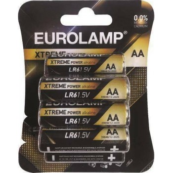 EUROLAMP XTREME POWER BATTERIES AA 8PCX LR6 147-24126