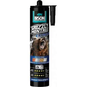 BISON GRIZZLY MONTAGE EXTREAM 435ml ΛΕΥΚΗ 28554