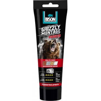BISON GRIZZLY POWER MONTΑΖΟΚΟΛΛΑ ΛΕΥΚΗ 250gr