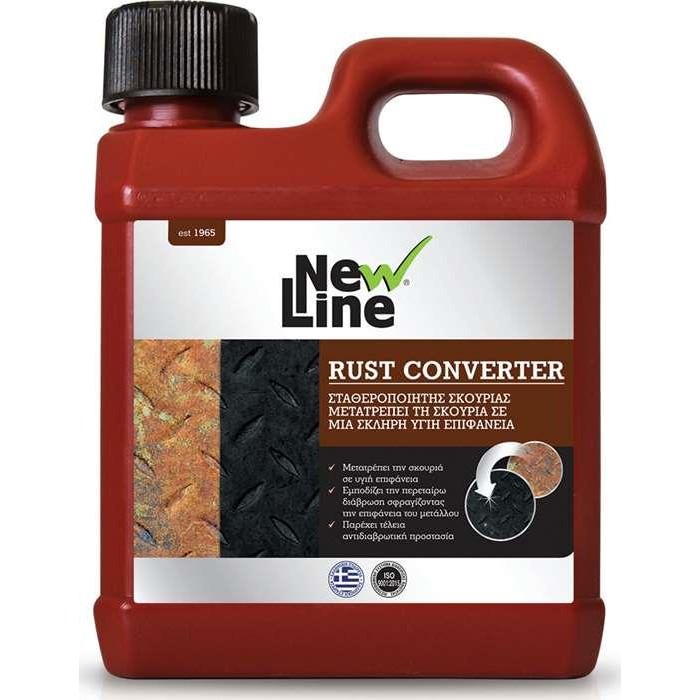 NEW LINE - NEW LINE RUST CONVERTER / Σταθεροποιητής-Μετατροπέας Σκουριάς 500ml - 90152 NEW LINE - NEW LINE RUST CONVERTER / Σταθεροποιητής-Μετατροπέας Σκουριάς 500ml - 90152