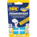 HPX - Επανατοποθετούμενη Ταινία Power Pads 29mmx41mm Διάφανα - 204000122