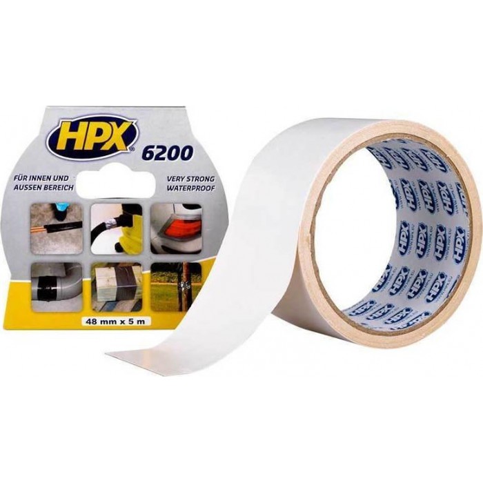 HPX - ΥΦΑΣΜΑΤΙΝΗ ΤΑΙΝΙΑ 48MMX5M ΛΕΥΚΗ - 620015122 HPX - ΥΦΑΣΜΑΤΙΝΗ ΤΑΙΝΙΑ 48MMX5M ΛΕΥΚΗ - 620015122