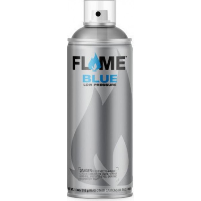 Flame Blue - FB-836 Middle Grey Χρώμα Σπρέι σε Ματ Φινίρισμα Γκρι 400ml - 612898 Flame Blue - FB-836 Middle Grey Χρώμα Σπρέι σε Ματ Φινίρισμα Γκρι 400ml - 612898