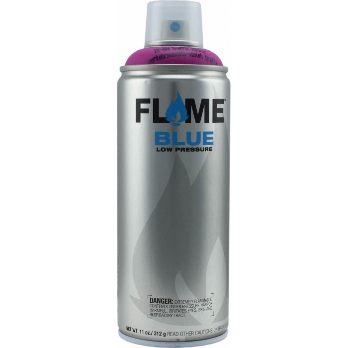 Flame Blue - FB-404 Traffic Purple Χρώμα Σπρέι σε Ματ Φινίρισμα Μωβ 400ml - 612515 Flame Blue - FB-404 Traffic Purple Χρώμα Σπρέι σε Ματ Φινίρισμα Μωβ 400ml - 612515