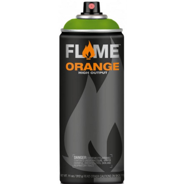 Flame Orange - FO-644 Kiwi Dark Χρώμα Σπρέι σε Ματ Φινίρισμα Λαχανί 400ml - 0410644 Flame Orange - FO-644 Kiwi Dark Χρώμα Σπρέι σε Ματ Φινίρισμα Λαχανί 400ml - 0410644
