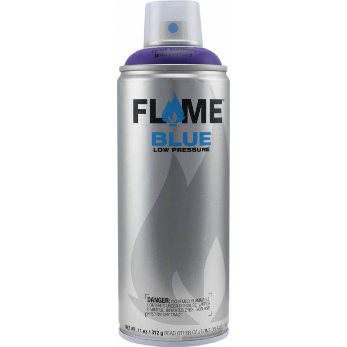 Flame Blue - FB-410 Blackberry Χρώμα Σπρέι σε Ματ Φινίρισμα Μωβ Σκούρο 400ml - 612539 Flame Blue - FB-410 Blackberry Χρώμα Σπρέι σε Ματ Φινίρισμα Μωβ Σκούρο 400ml - 612539