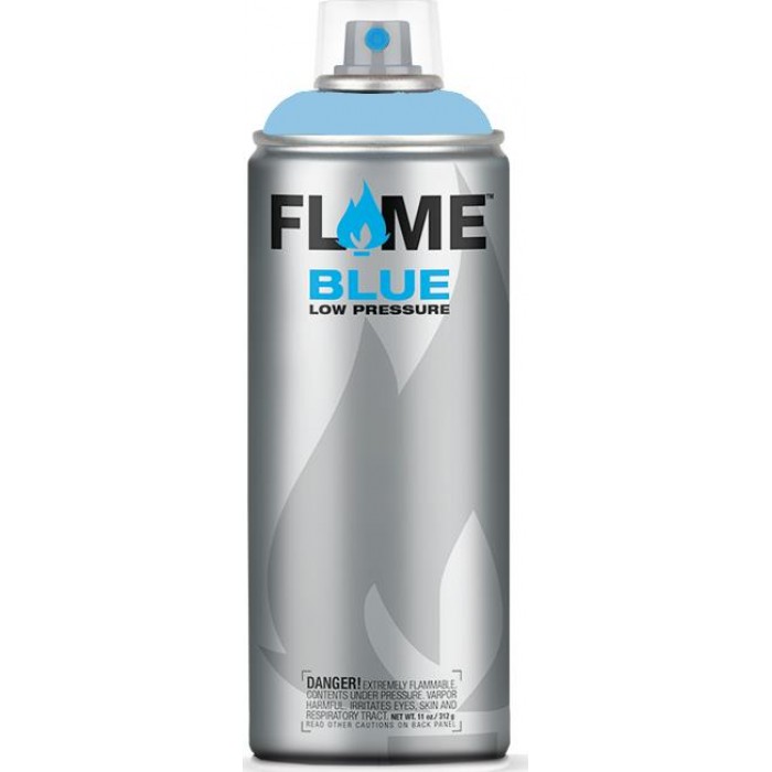 Flame Blue - FB-504 Light Blue Light Χρώμα Σπρέι σε Ματ Φινίρισμα Θαλασσί 400ml - 612553 Flame Blue - FB-504 Light Blue Light Χρώμα Σπρέι σε Ματ Φινίρισμα Θαλασσί 400ml - 612553
