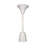 Eurolamp - Μοντέρνο Κρεμαστό Φωτιστικό Ανάρτηση με Ντουί E27 Λευκό - 147-10009