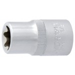 Unior - 191/1 Κοντό Καρυδάκι TORX Μεγέθους E10 και Καρέ Υποδοχής 1/2inch - 607141