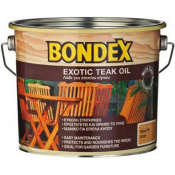 Bondex - Exotic Teak Oil / Άχρωμο Λάδι Τικ 2,5lt - 81502 Bondex - Exotic Teak Oil / Άχρωμο Λάδι Τικ 2,5lt - 81502