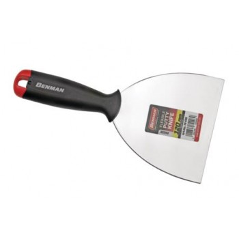 BENMAN - ΣΠΑΤΟΥΛΑ ΟΒΑΛ INOX 150mm - 72497 BENMAN - ΣΠΑΤΟΥΛΑ ΟΒΑΛ INOX 150mm - 72497