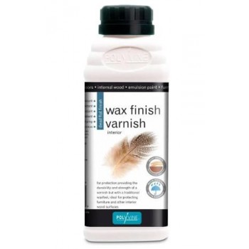 POLYVINE - WAX FINISH VARNISH - DEAD FLAT- 500ML - 000618 POLYVINE - WAX FINISH VARNISH - DEAD FLAT- 500ML - 000618