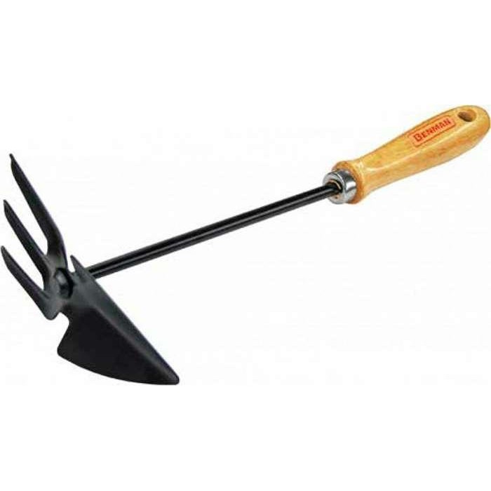 DOUBLE-TOOTHED CAGE WITH BENMAN WOODEN HANDLE DOUBLE-TOOTHED CAGE WITH BENMAN WOODEN HANDLE
