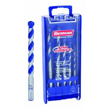 UNICRAFT SET DIAMANDOTRYPAN (5 pcs) 4-10mm BENMAN 71149 UNICRAFT SET DIAMANDOTRYPAN (5 pcs) 4-10mm BENMAN 71149