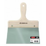 SPATULA WIDE INOX, WOOD LABI 160mm, BENMAN 70908