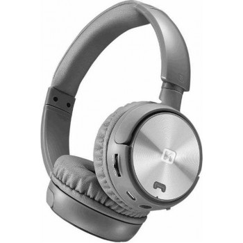 Swissten - Trix Ασύρματα/Ενσύρματα Over Ear Ακουστικά Ασημί - 52510501
