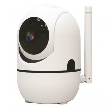 Eurolamp - Surveillance Camera with 3.6mm lens, with 360° motion, resolution 1080p Full HD and Wi-Fi - 147-77945
