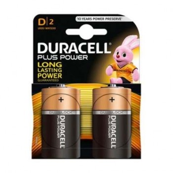 Duracell - Alkaline Batteries 2 TEM. D2- 4504