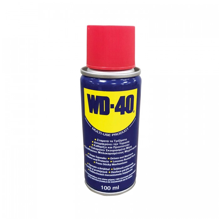 WD-40 - ANTI-RUST - LUBRICANT SPRAY 100ML - 300019 WD-40 - ANTI-RUST - LUBRICANT SPRAY 100ML - 300019