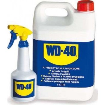 WD40 - Αντισκουριακό - Λιπαντικό Multi-Use Product 5 Λίτρα + Δοχείο Ψεκασμού - 440051