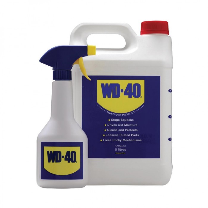 WD-40 - ANTI-RUST - LUBRICANT MULTI-USE PRODUCT 5 LITERS + SPRAY TANK - 440051 WD-40 - ANTI-RUST - LUBRICANT MULTI-USE PRODUCT 5 LITERS + SPRAY TANK - 440051