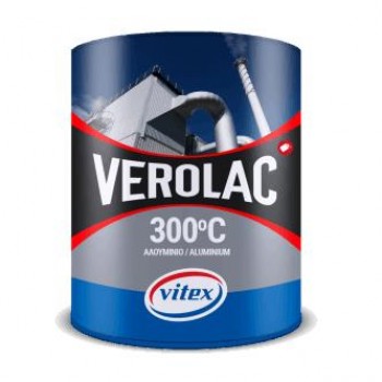 VITEX - Verolac Aluminium 300C / Αωτιοξειδωτικό Σιλικονούχο Χρώμα Αλουμινίου - 86425