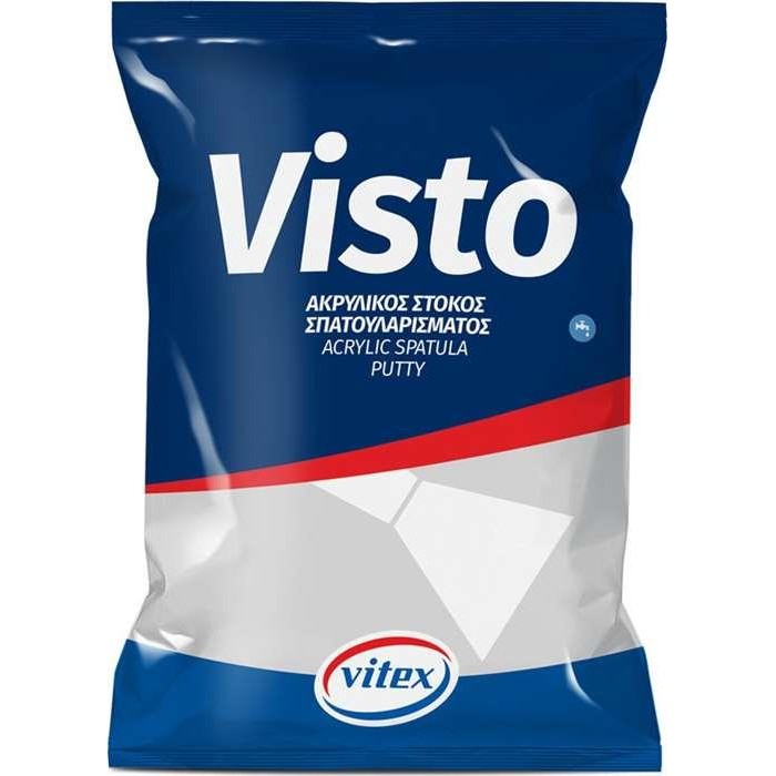 VITEX - Visto / Λευκός Υδατοδιαλυτός Ακρυλικός Στόκος Σπατουλαρίσματος ΕΣΩΤ. και ΕΞΩΤ. χώρου - 73521