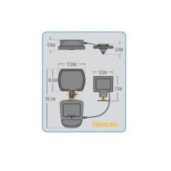 DURACELL - DURACELL LED SOLAR LAMP 120 LUMEN WHITE WITH MOTION SENSOR - 24338 DURACELL - DURACELL LED SOLAR LAMP 120 LUMEN WHITE WITH MOTION SENSOR - 24338