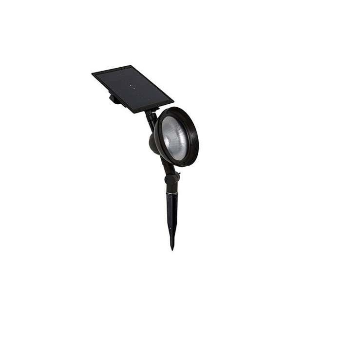 DURACELL - SOLAR LED LAMP 60-48 LUMEN BLACK METAL, PLASTIC - 32463
