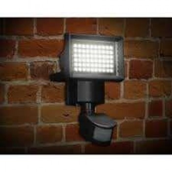 EZSOLAR - LED Solar Projector With Motion Sensor In Black Color 750lm - 41014 EZSOLAR - LED Solar Projector With Motion Sensor In Black Color 750lm - 41014