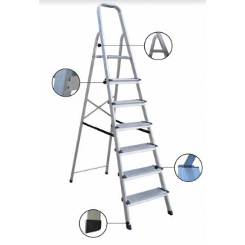 Profal - Home Use Aluminum Ladder Plus 3+1 Stairs - 206301