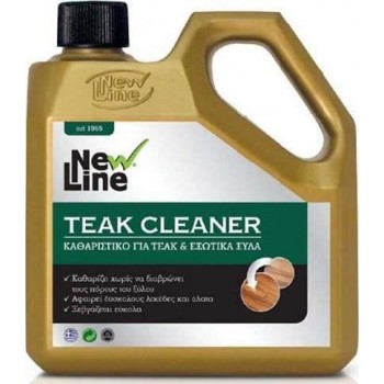 NEW LINE - Καθαριστικό για teak &amp; εξωτικά ξύλα 1lt - 90092