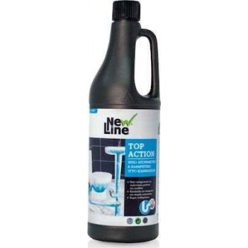NEW LINE - Top Action Mild Obstructive & Pipe Liquid Cleaner 1 Lt - 90035