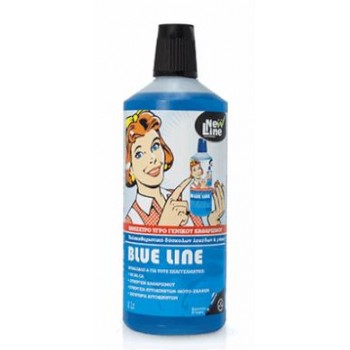 NEW LINE - BLUE LINE 1LT Πανίσχυρο υγρό γενικού καθαρισμού - 90083
