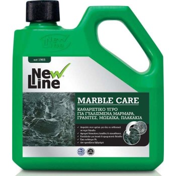 NEW LINE - Marble Care Καθαριστικό υγρό για γυαλισμένα μάρμαρα, γρανίτες, μωσαϊκά, πλακάκια 1L - 90261
