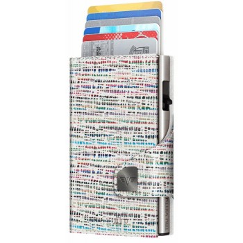 TRU VIRTU - ΔΕΡΜΑΤΙΝΟ ΠΟΡΤΟΦΟΛΙ CLICK & SLIDE Bamboo Creme/Silver - 24104000603 TRU VIRTU - ΔΕΡΜΑΤΙΝΟ ΠΟΡΤΟΦΟΛΙ CLICK & SLIDE Bamboo Creme/Silver - 24104000603