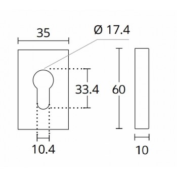 CONVEX - ΕΠΙΣΤΟΜΙΟ ΑΦΑΛΕΙΑΣ ΜΑΤ ΝΙΚΕΛ - 1555OYS05 CONVEX - ΕΠΙΣΤΟΜΙΟ ΑΦΑΛΕΙΑΣ ΜΑΤ ΝΙΚΕΛ - 1555OYS05