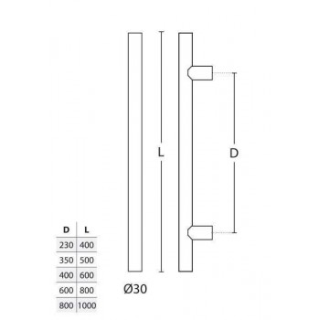 CONVEX - INOX ΛΑΒΗ ΕΞΩΘΥΡΑΣ ΔΙΠΛΗ ΜΕ ΜΗΚΟΣ ΚΑΙ ΧΡΩΜΑ ΕΠΙΛΟΓΗΣ - 1127S1 CONVEX - INOX ΛΑΒΗ ΕΞΩΘΥΡΑΣ ΔΙΠΛΗ ΜΕ ΜΗΚΟΣ ΚΑΙ ΧΡΩΜΑ ΕΠΙΛΟΓΗΣ - 1127S1