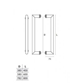 CONVEX - INOX ΛΑΒΗ ΕΞΩΘΥΡΑΣ ΜΟΝΗ ΜΕ ΜΗΚΟΣ ΚΑΙ ΧΡΩΜΑ ΕΠΙΛΟΓΗΣ - 927S CONVEX - INOX ΛΑΒΗ ΕΞΩΘΥΡΑΣ ΜΟΝΗ ΜΕ ΜΗΚΟΣ ΚΑΙ ΧΡΩΜΑ ΕΠΙΛΟΓΗΣ - 927S