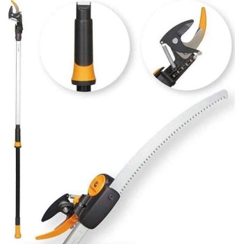 FISKARS - ΚΛΑΔΕΥΤΗΡΙ ΚΟΡΥΦΗΣ ΤΗΛΕΣΚΟΠΙΚΟ UPX86 2,4-4,0m Φ32mm με ΠΡΙΟΝΙ - 102364102 FISKARS - ΚΛΑΔΕΥΤΗΡΙ ΚΟΡΥΦΗΣ ΤΗΛΕΣΚΟΠΙΚΟ UPX86 2,4-4,0m Φ32mm με ΠΡΙΟΝΙ - 102364102