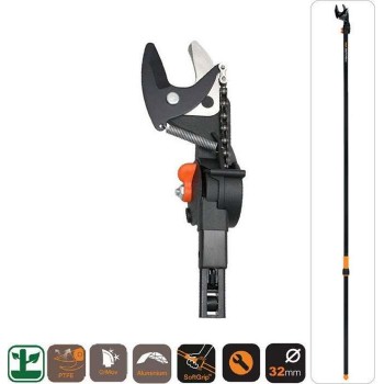 FISKARS - Κλαδευτήρι Κορυφής UP84 2,32 m  32mm - 115460102 FISKARS - Κλαδευτήρι Κορυφής UP84 2,32 m  32mm - 115460102