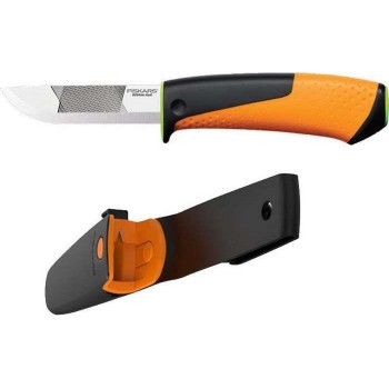 FISKARS - Heavy-duty knife with file and sharpener - 156018102