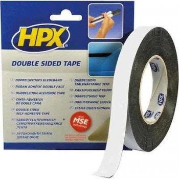 HPX - Ταινία Διπλής Όψης Black 12mm x 10m - 130010122
