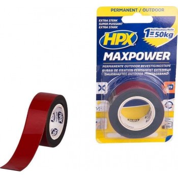 HPX -Maxpower Black 25mm x 1.5m - 250020122