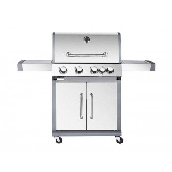 BORMANN - BBQ5050 Inox Gas Grill with Mademoisal Grill 4+1 Focal Points - 033240